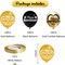 30Pcs Happy Anniversary Balloons Decorations Kit, 12 Inch Black Gold